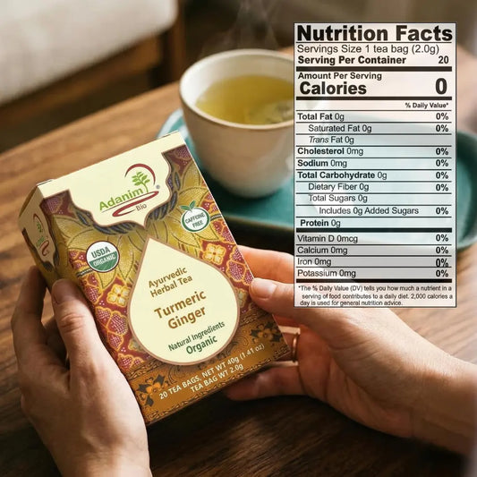 Turmeric Ginger Herbal Tea