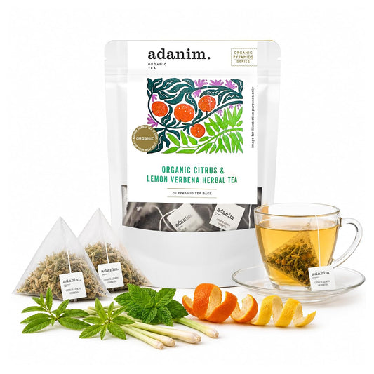 Adanim Bio Organic Citrus and Lemon Verbena Herbal Tea