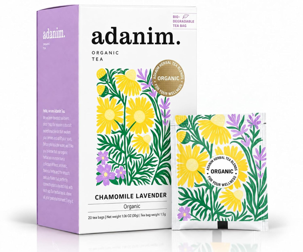 Adanim Bio Chamomile Lavender Herbal tea
