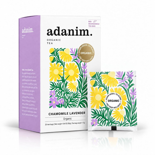 Adanim Bio Chamomile Lavender Herbal tea