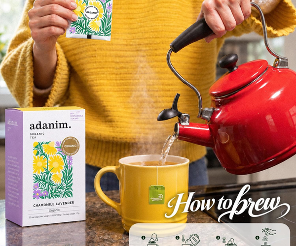 Adanim Bio Chamomile Lavender Herbal tea
