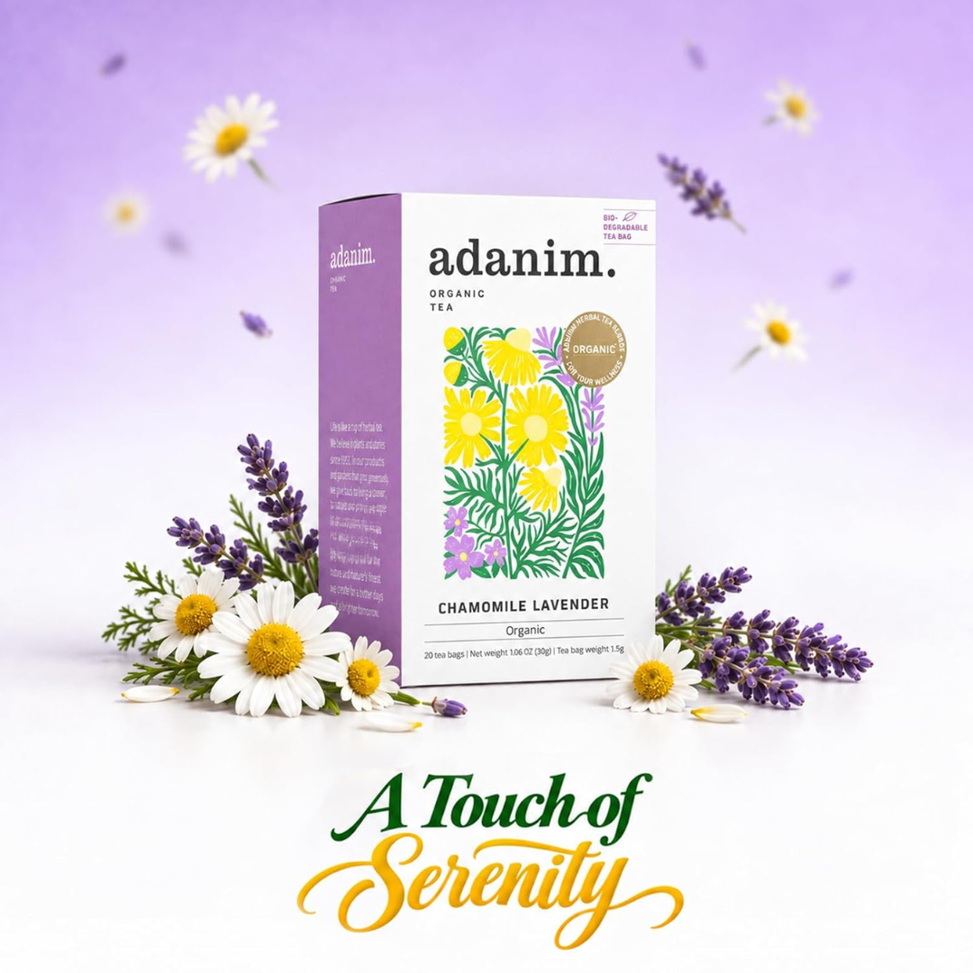 Adanim Bio Chamomile Lavender Herbal tea