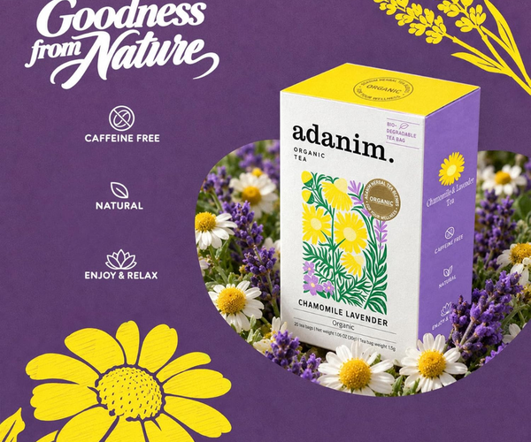 Adanim Bio Chamomile Lavender Herbal tea