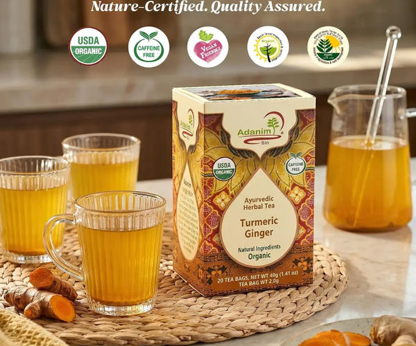 Turmeric Ginger Herbal Tea