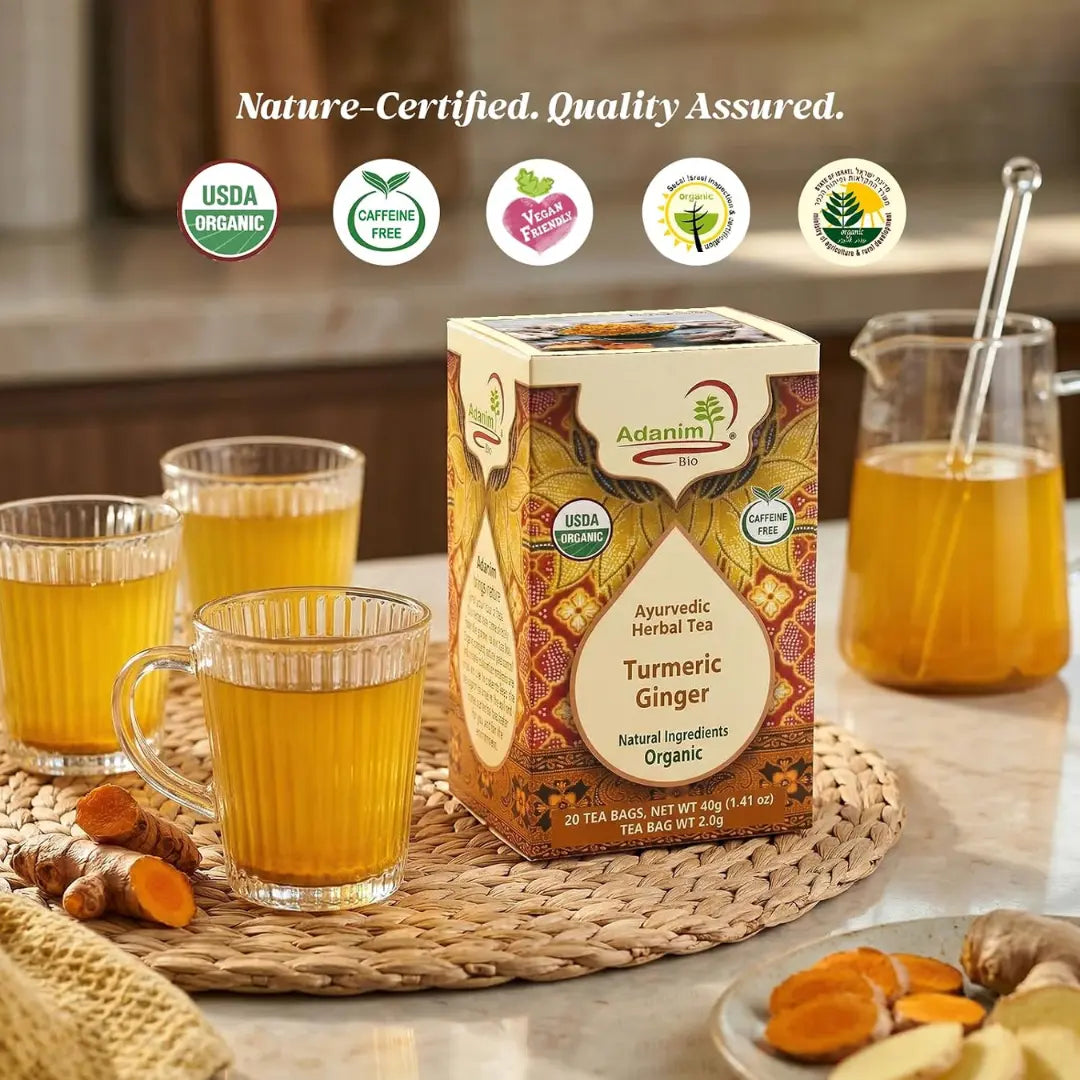 Turmeric Ginger Herbal Tea