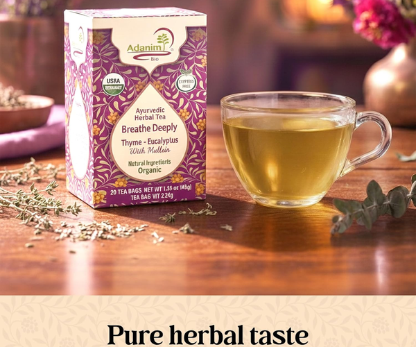 Thyme Eucalyptus Mullein Herbal Tea