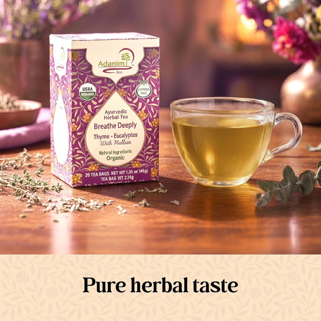 Thyme Eucalyptus Mullein Herbal Tea