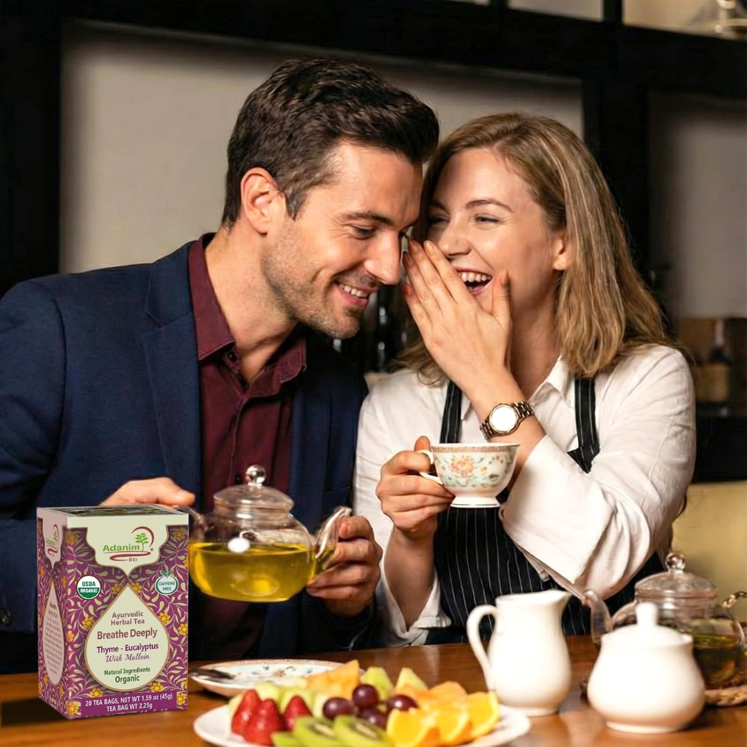 Thyme Eucalyptus Mullein Herbal Tea