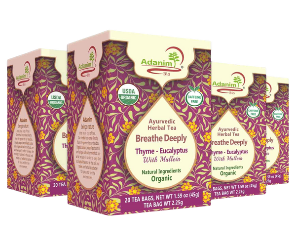 Thyme Eucalyptus Mullein Herbal Tea