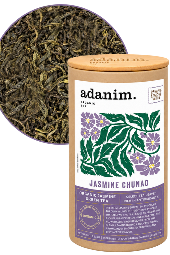 Adanim Bio Jasmine Chunao Green Tea Loose tea