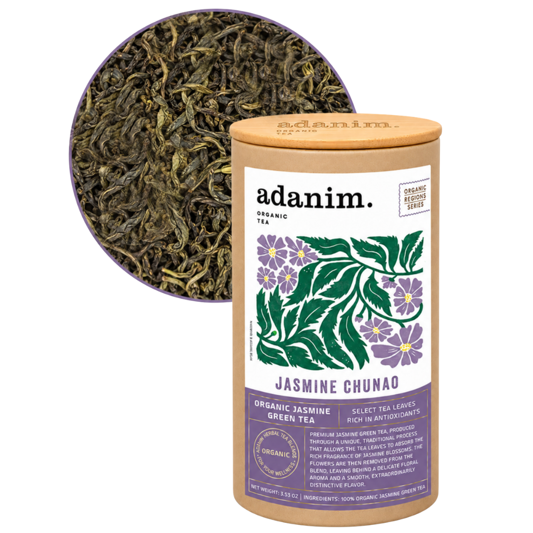 Adanim Bio Jasmine Chunao Green Tea Loose tea