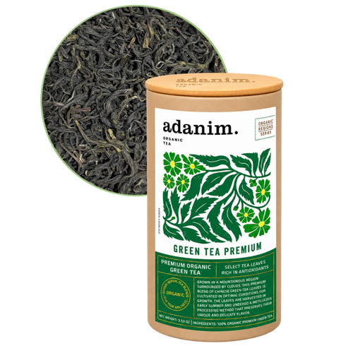 Adanim Bio Premium Green Tea loose tea – ADANIM TEA COMPANY (1991
