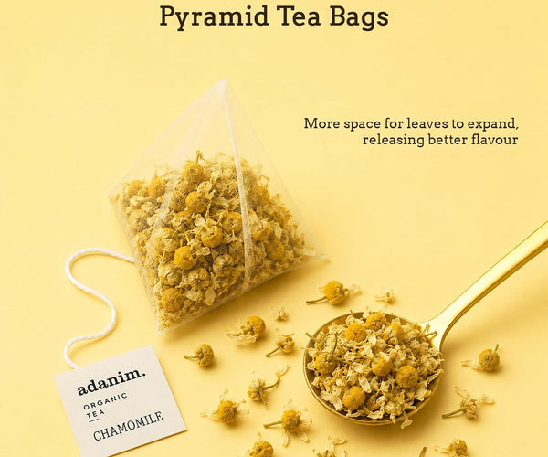 Adanim Bio Organic Chamomile Herbal Tea - 20 Tea Bags
