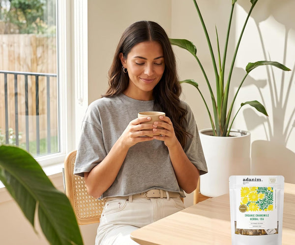 Adanim Bio Organic Chamomile Herbal Tea - 20 Tea Bags