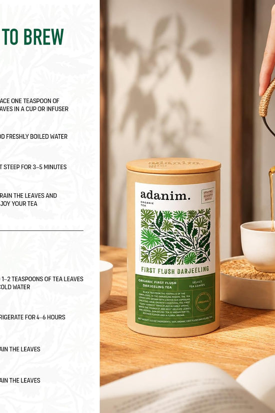 Adanim Bio Darjeeling First Flush loose tea