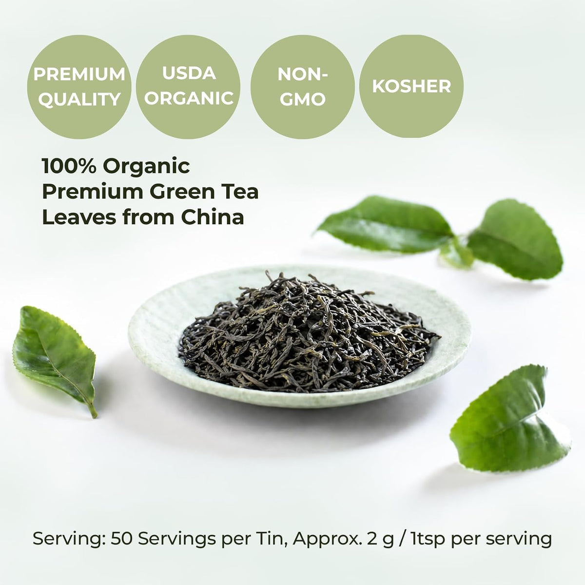 Adanim Bio Premium Green Tea loose tea