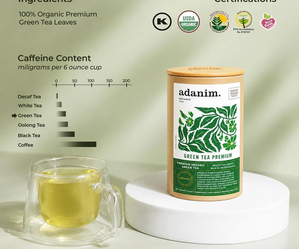Adanim Bio Premium Green Tea loose tea