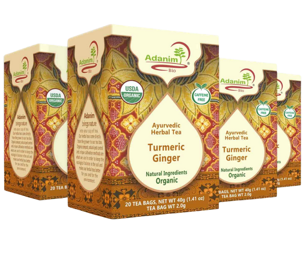 Turmeric Ginger Herbal Tea
