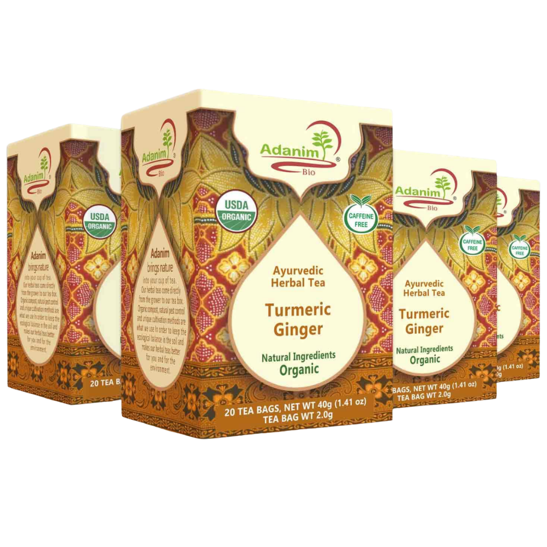 Turmeric Ginger Herbal Tea